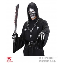 Colier Schelet Halloween Widmann Italia - imagine 2