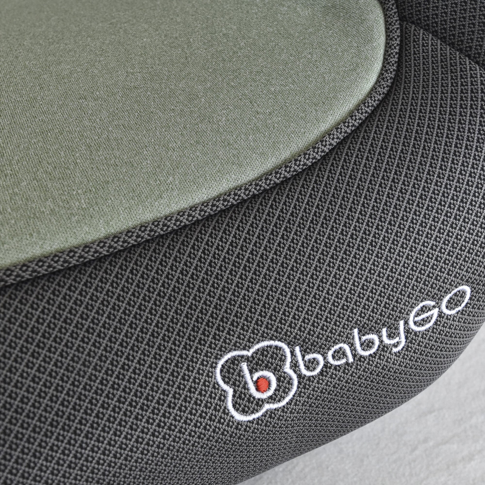 BabyGo Booster i-Size Melange 125-150 cm, Siguranță R129 - imagine 8