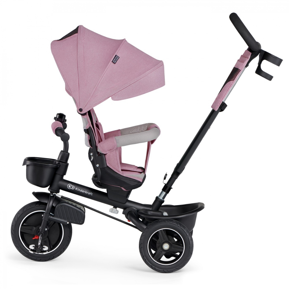 Kinderkraft Spinstep Pink 5in1 Tricicleta Copii - imagine 4