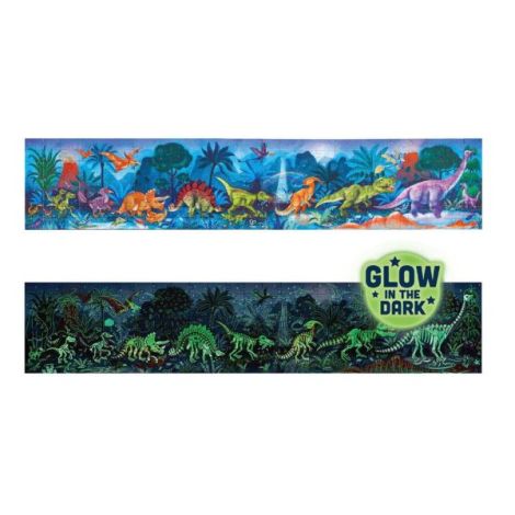 Puzzle Dino Hape Fluorescent 200 piese
