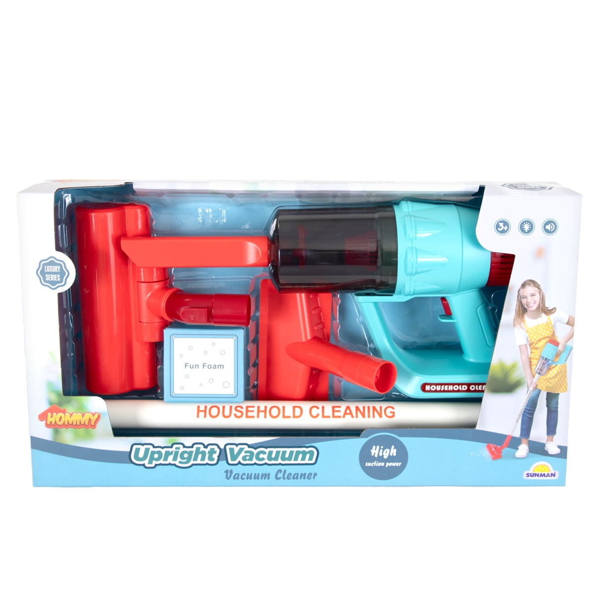 Aspirator Vertical Hommy cu Accesorii