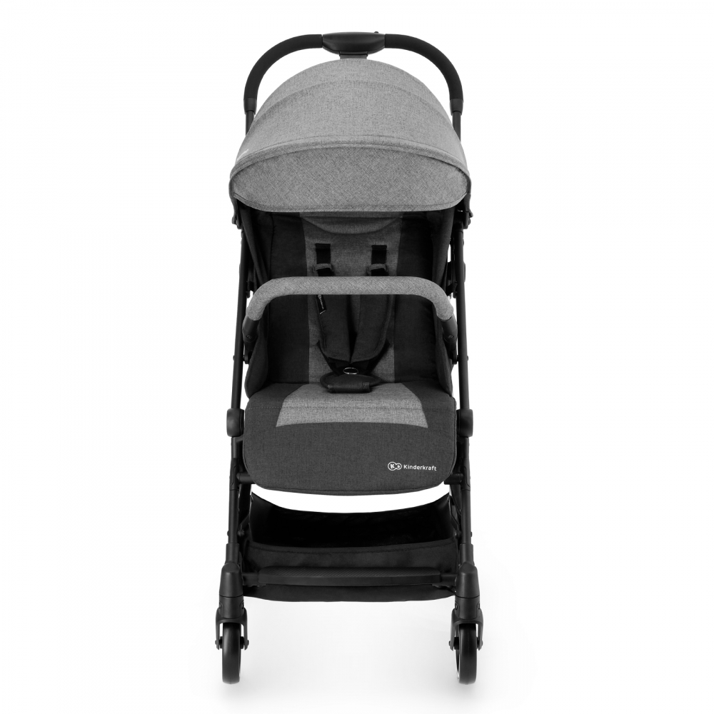 Carucior Kinderkraft Indy Grey - Ușor & Pliabil - imagine 2