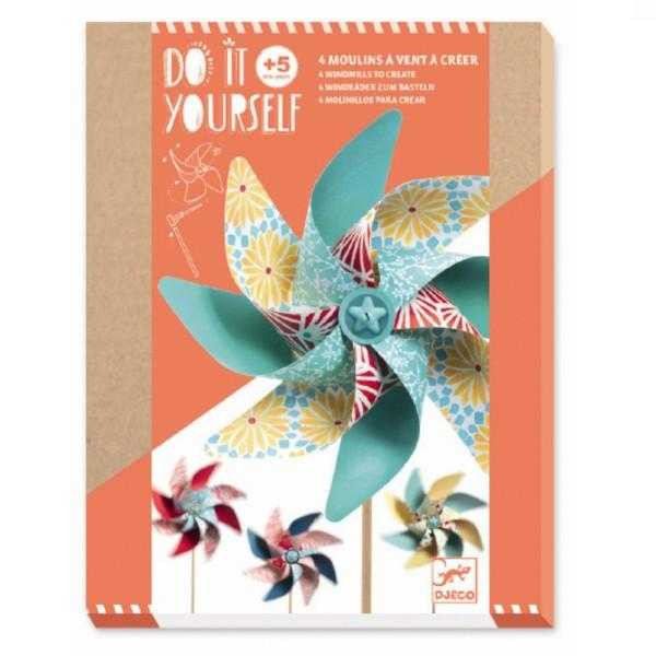 Set DIY Djeco Morisțe de Vant - Modelat Creativ
