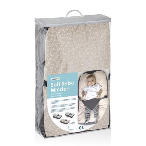 Saltea Anti-Alunecare Babyjem cu Ham, Somon