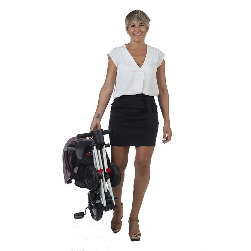 Tricicleta Qplay Nova Ultrapliabila, Aluminiu - imagine 6