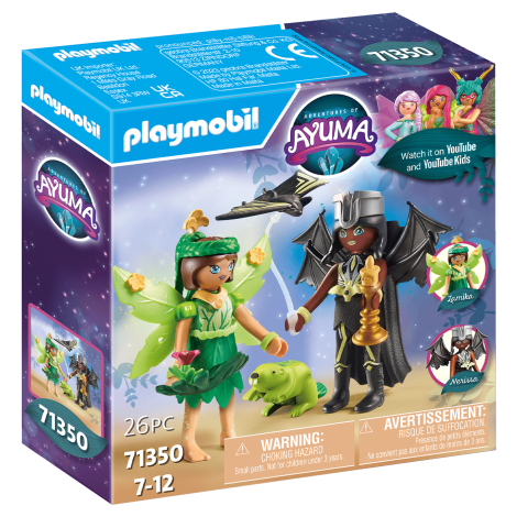 Playmobil Zâne Forest și Bat cu Animale