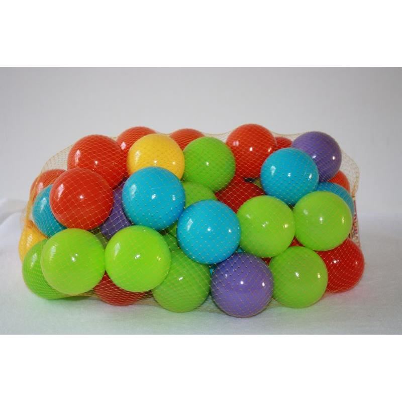 Set 50 Bile Colorate BurakToys - Jucărie Sigură
