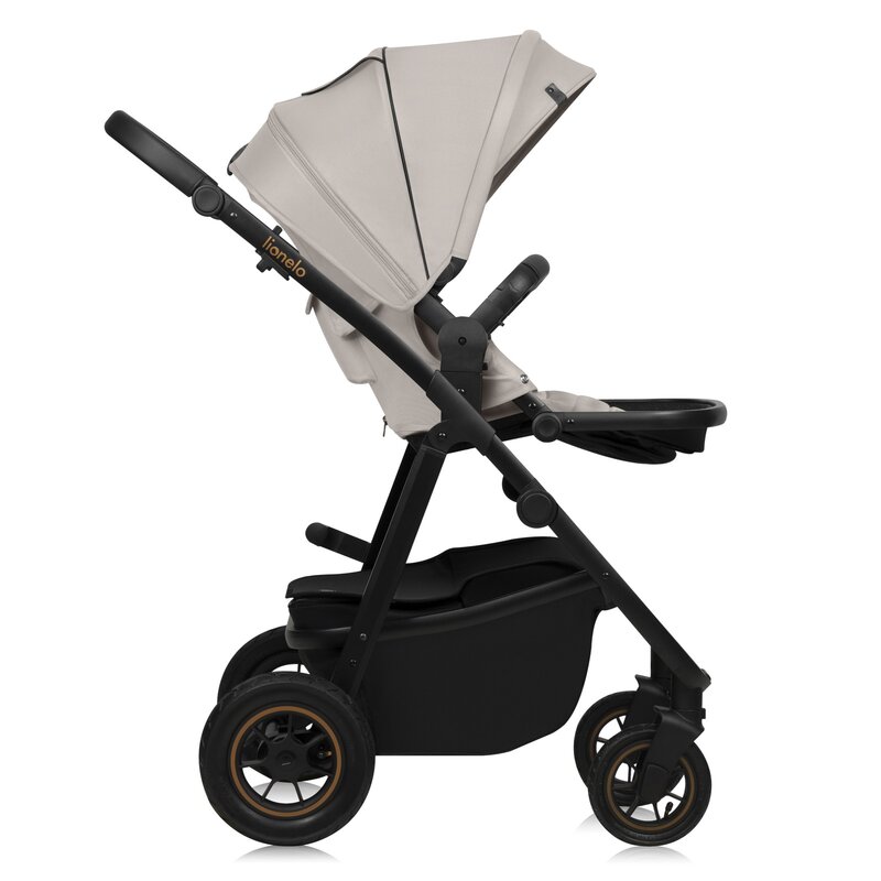 Lionelo Amber Plus 2 in 1 - Carucior Premium Bej - imagine 4