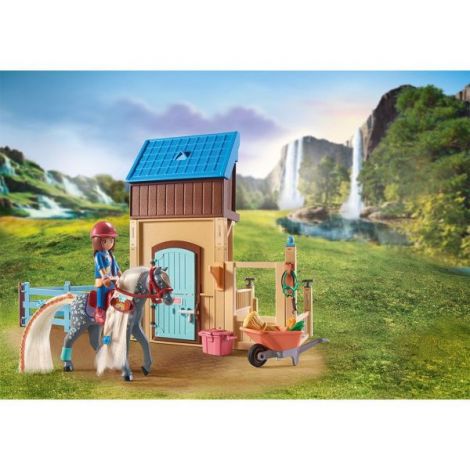 Playmobil Grajad cu Amelia și Calul Whisper - imagine 2