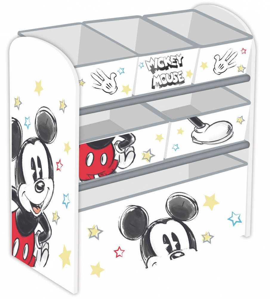 Organizator Jucării Lemn Mickey Mouse | Arditex