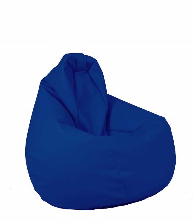 Fotoliu Pufrelax Nirvana Hobbit Blue | Confort Premium - imagine 4