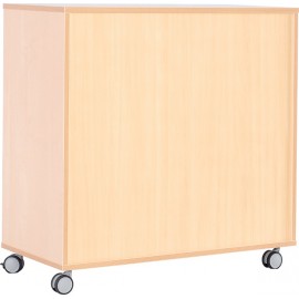 Dulap D cu 3 rafturi, pe roti Flexi - Moje Bambino - imagine 5
