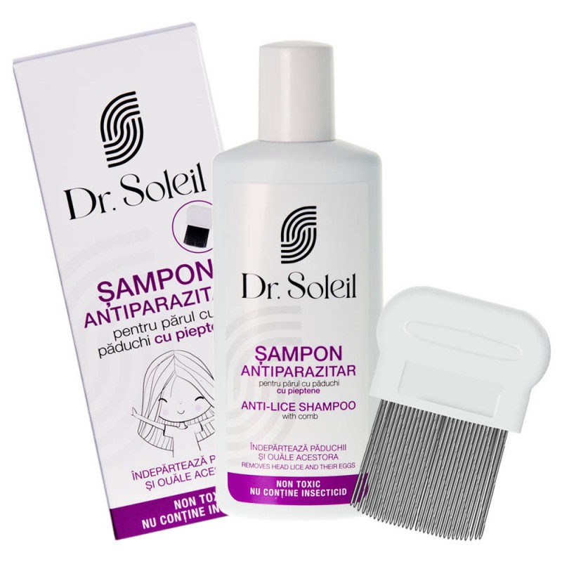 Șampon Antiparazitar Dr. Soleil 2 ani+, 200 ml