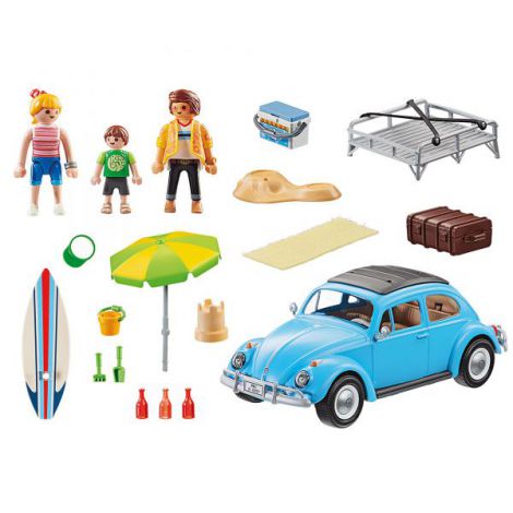 Playmobil VW Beetle PM70177 cu Suport Plajă - imagine 3