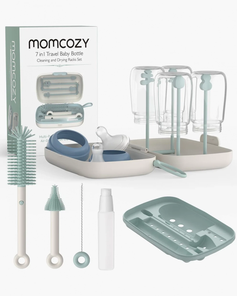 Kit Perii și Uscător Momcozy 7în1 Verde - imagine 6