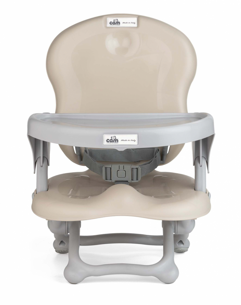 Scaun de masa Cam Smarty pliabil gri 6-36 luni