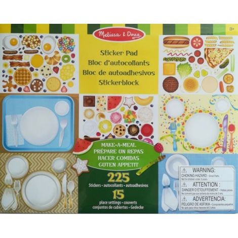 Abtibilduri Alimente Melissa & Doug - Creativitate