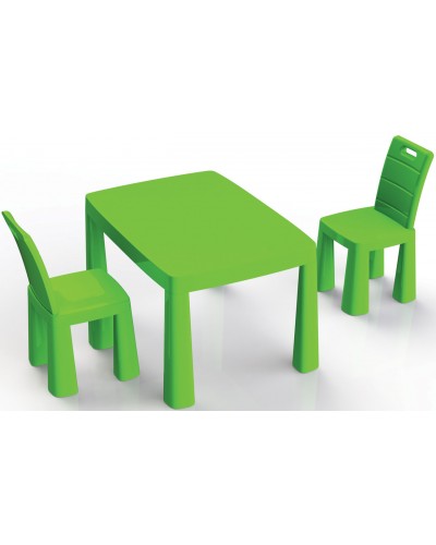 Set Masă și Scaune Copii Mykids Verde