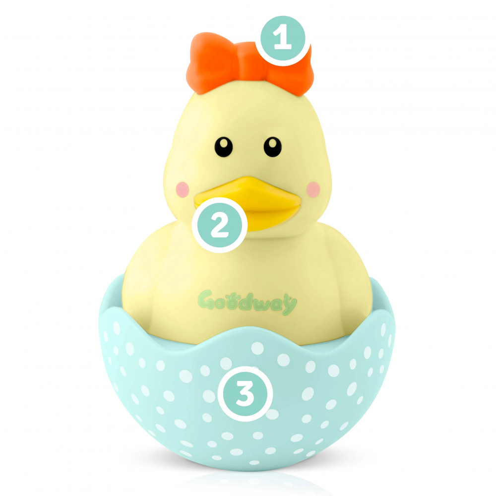 Ratusca Ricokids cu Sunete, Galben - imagine 9