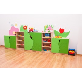 Set mobilier gradinita Poienita Novum, 5 piese - imagine 3