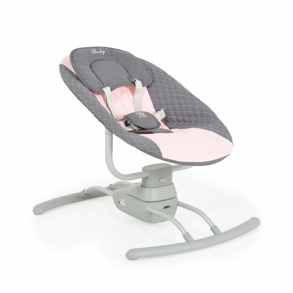 Leagan Electric Moni Rocky Pink cu Telecomandă