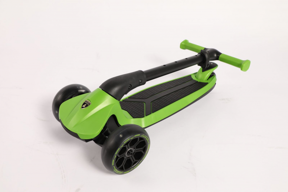 Trotineta Lamborghini Verde 3 Roti Pliabila - imagine 3