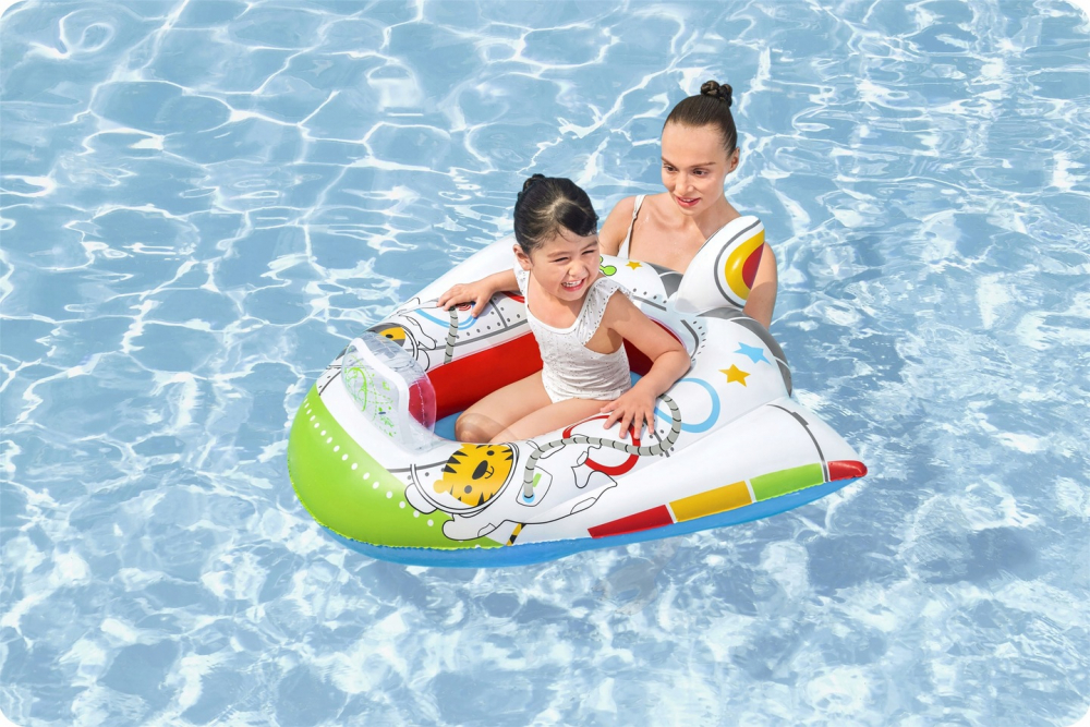 Barca Gonflabila Space Ship Bestway cu Sunete - imagine 5