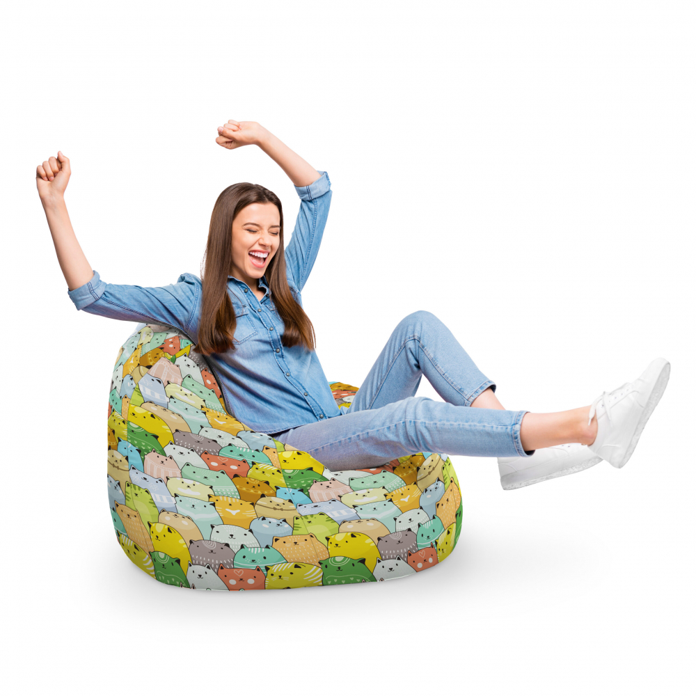 Fotoliu Puf Para XL Ocru | Relaxare Updeco