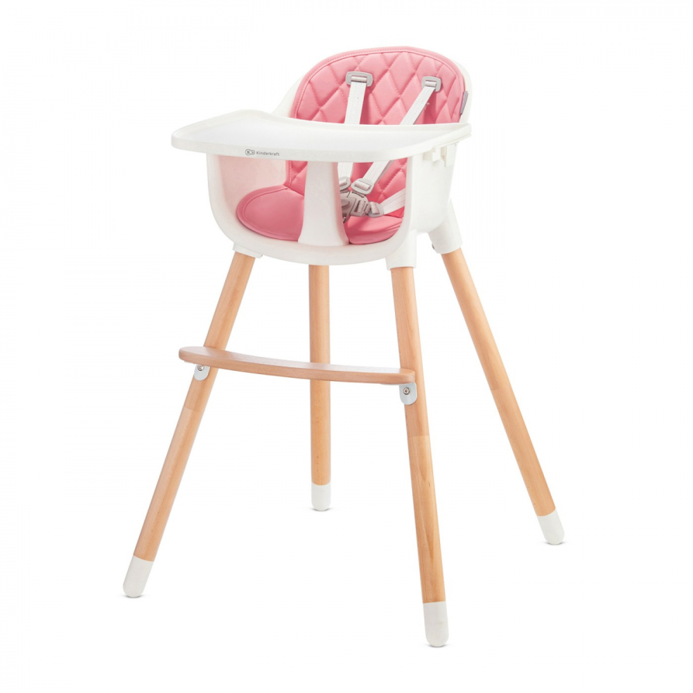 Scaun masa 2in1 Kinderkraft Sienna pink - imagine 4