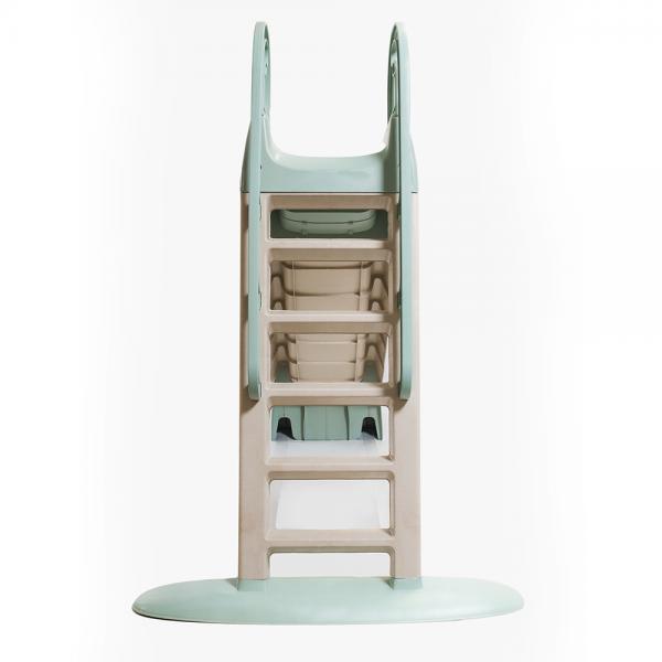 Tobogan Mykids 243 cm Beige Turquoise - imagine 2