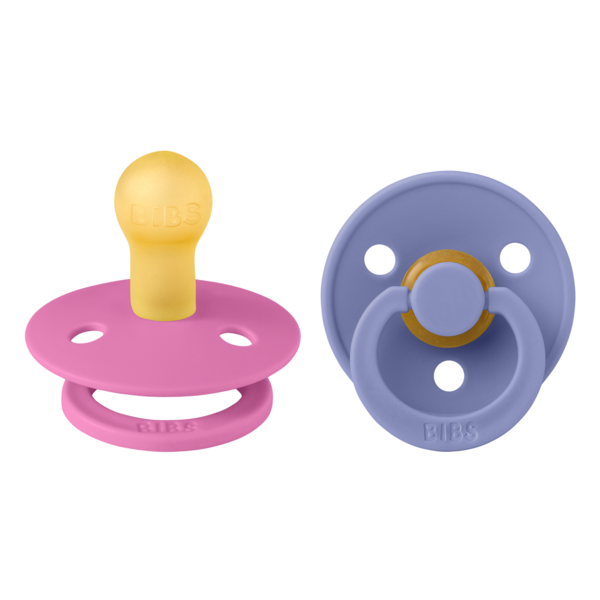 Set 2 Suzete Bibs Colour Latex, 0+ luni, Bubblegum Peri - imagine 4