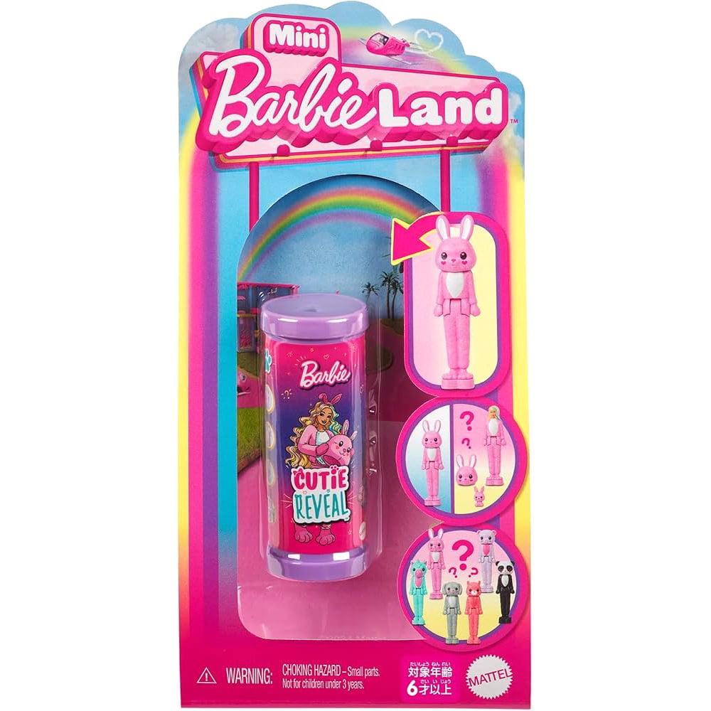Papușă Surpriză Barbie Cutie Reveal Mini Barbieland