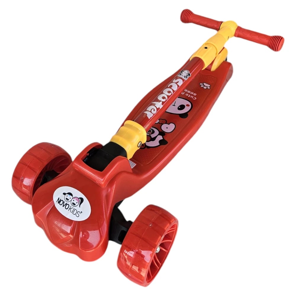 Trotineta Novokids cu Roti Luminoase și Melodii - imagine 3