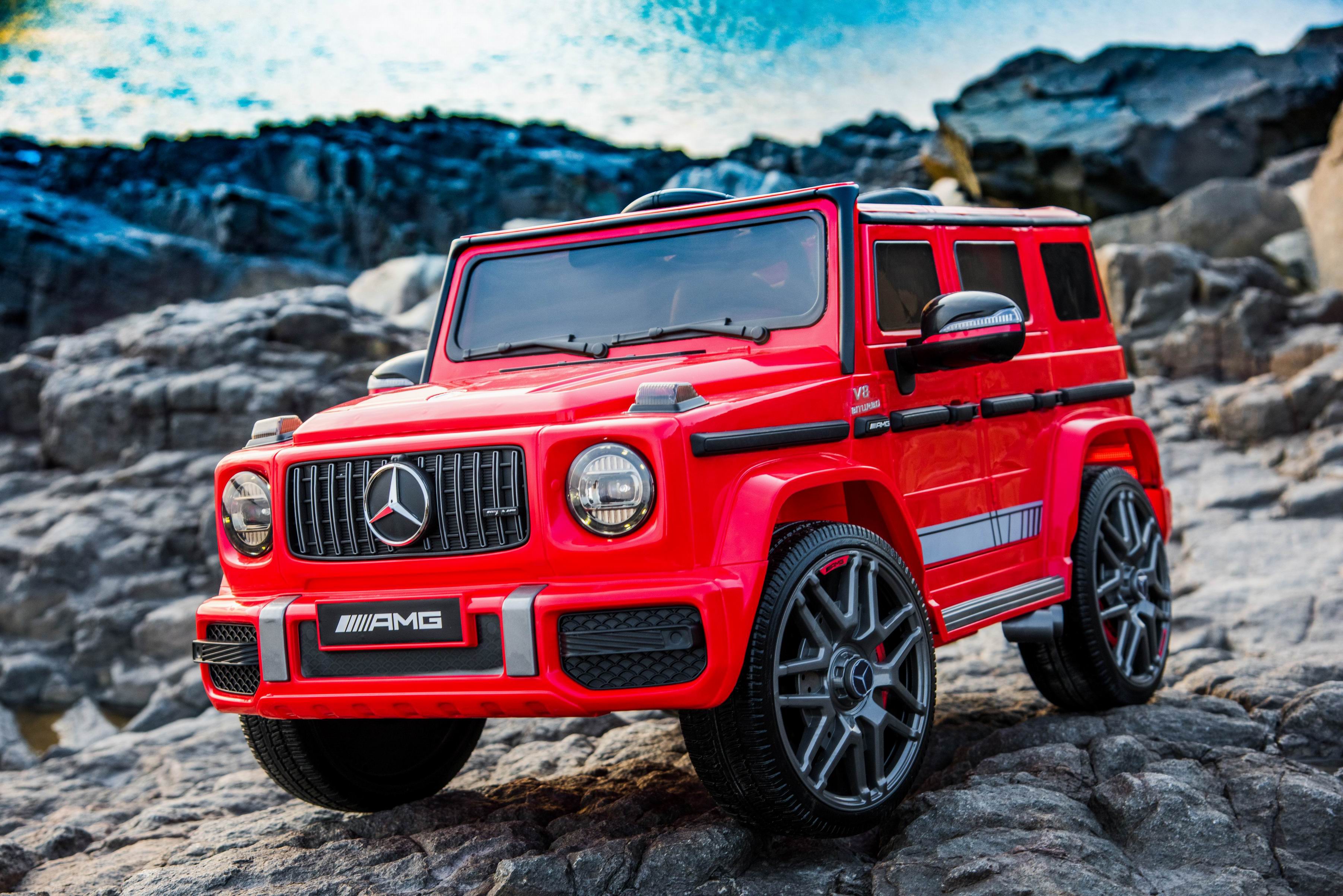 Masinuta Electrica Mercedes AMG G63 12V Rosu