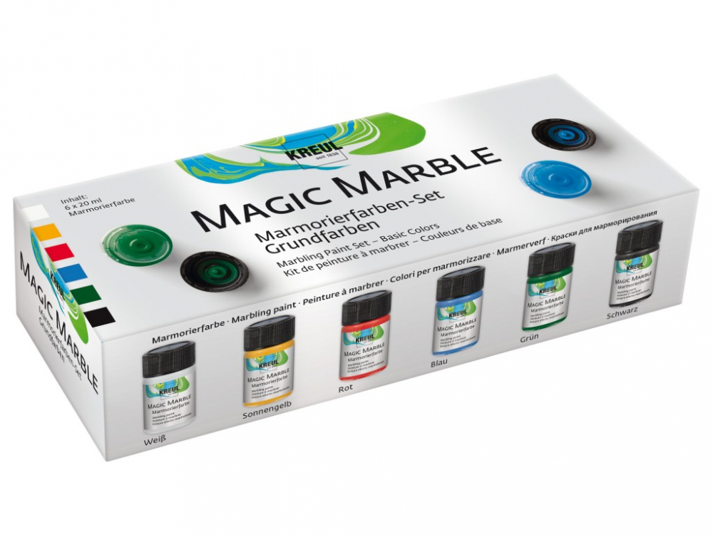 Magic Marble Kreul Set 6 Culoare - Efect Marmorat