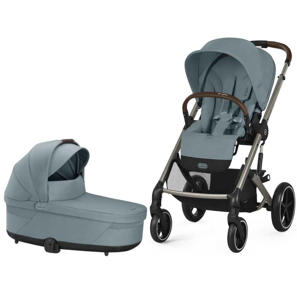 Carucior Cybex Balios S Lux 2in1 Taupe Stormy Blue