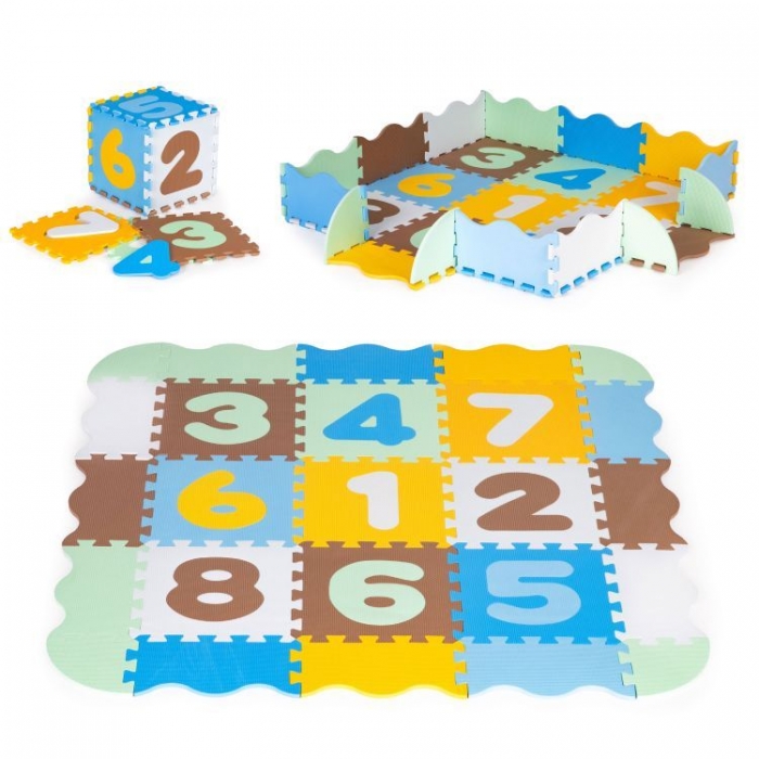 Salteluta Joaca Ecotoys 25 Piese Educativa - imagine 3