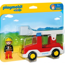 Playmobil 1.2.3 Camion Pompier - Jucărie Educațională - imagine 2