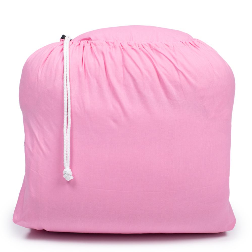 Sac de dormit bumbac Nativo cu pernă, Roz