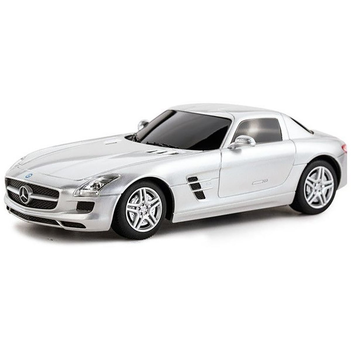 Masinuta Rastar Mercedes SLS AMG, Gri, 1:43
