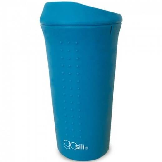 Cana Multifuncțională GoSili Royal Blue | Silikids - imagine 3