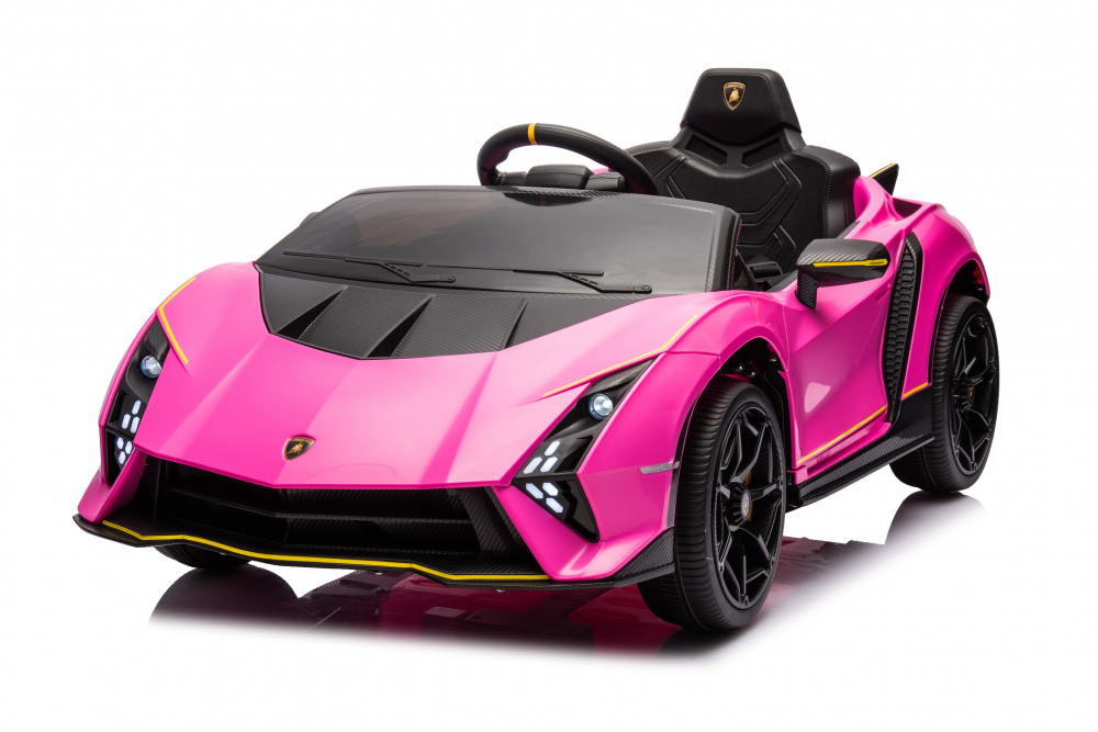 Masinuta Electrica Lamborghini Pink Premium 70W - imagine 6