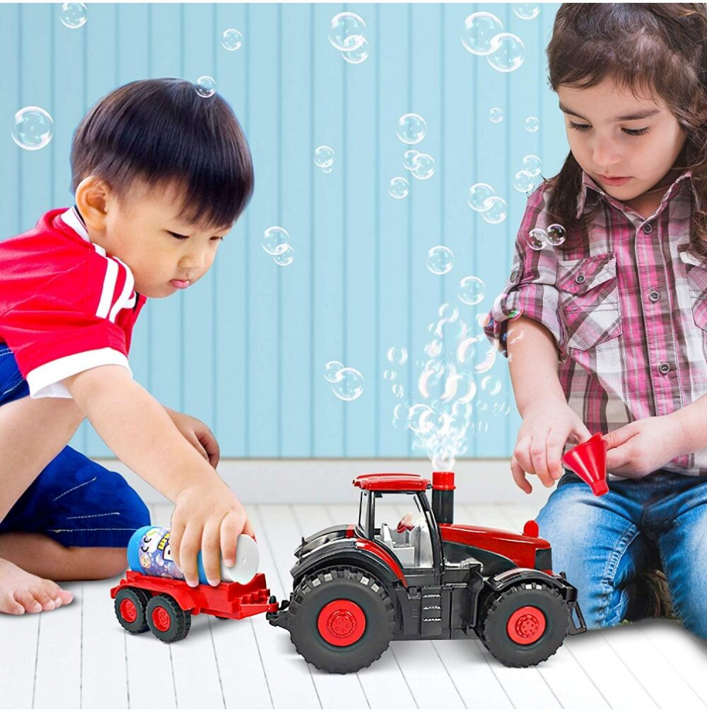 Tractor cu Baloane de Săpun Malplay | Jucărie Exterior - imagine 8