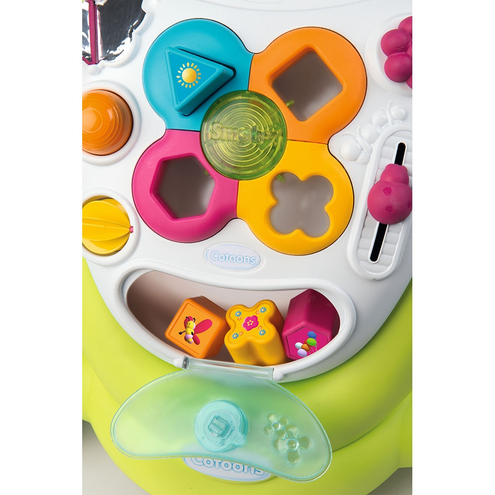 Premergator Smoby Cootons 2 in 1 Verde - imagine 2