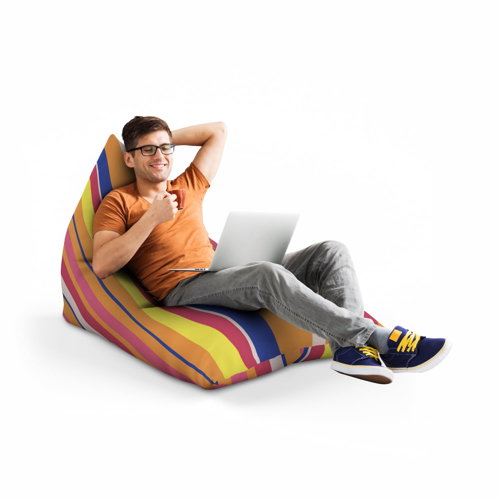 Fotoliu Puf Updeco Orange, Tip Lounge Relaxare - imagine 4