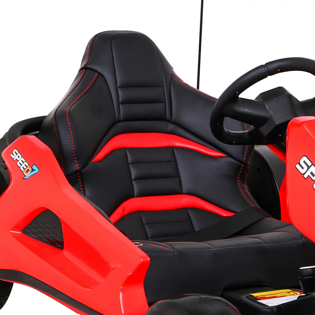 Kart Electric Drift King 24V Rosu | Autokids - imagine 5