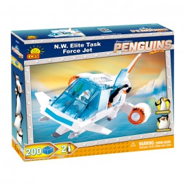 Avion Forta de Elita N.W. - Cobi, 200 Piese - imagine 2