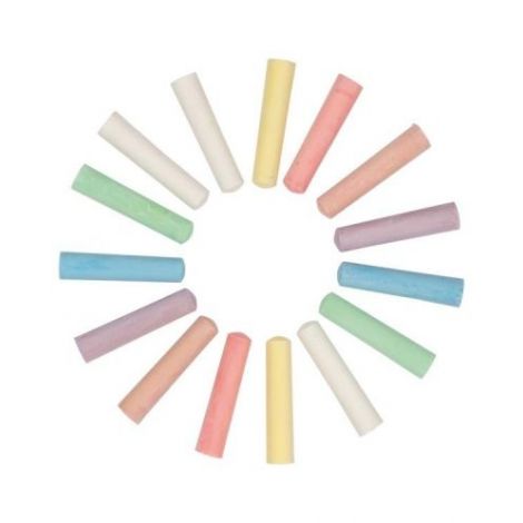 Set 15 Crete Colorate Goki pentru Desen pe Asfalt - imagine 2