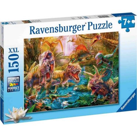 Puzzle Dinozauri 150 piese Ravensburger - Educațional - imagine 2