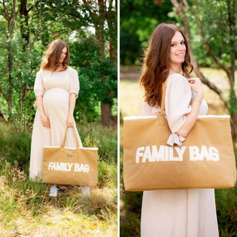 Geanta Childhome Family Bag Bej | Design Belgian - imagine 4